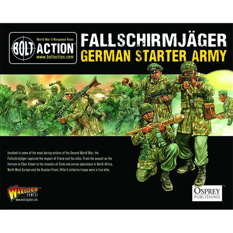 Bolt Action - German: Fallschirmjager Starter Army