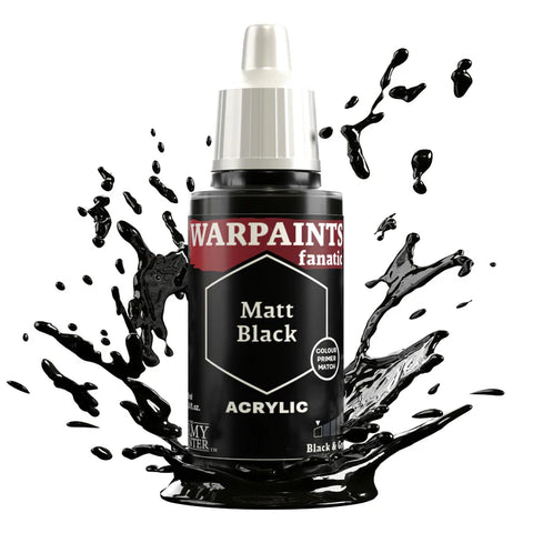 The Army Painter - Warpaints Fanatic Range: Matt Black