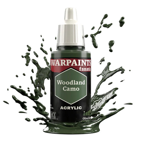 The Army Painter - Warpaints Fanatic Range: Woodland Camo