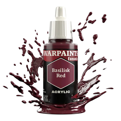 The Army Painter - Warpaints Fanatic Range: Basilisk Red