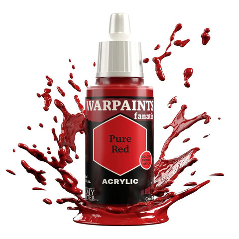 The Army Painter - Warpaints Fanatic Range: Pure Red