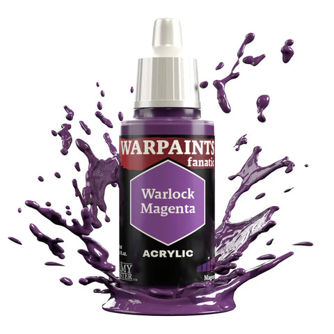 The Army Painter - Warpaints Fanatic Range: Warlock Magenta