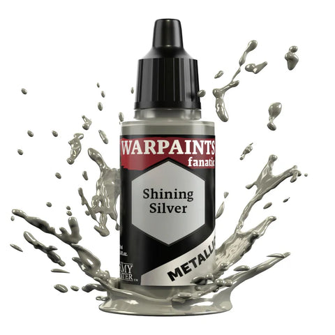 The Army Painter - Warpaints Fanatic Range: Metallic - Shining Silver