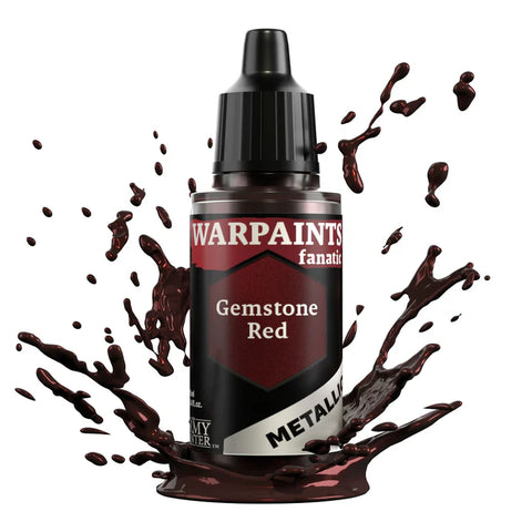 The Army Painter - Warpaints Fanatic Range: Metallic - Gemstone Red
