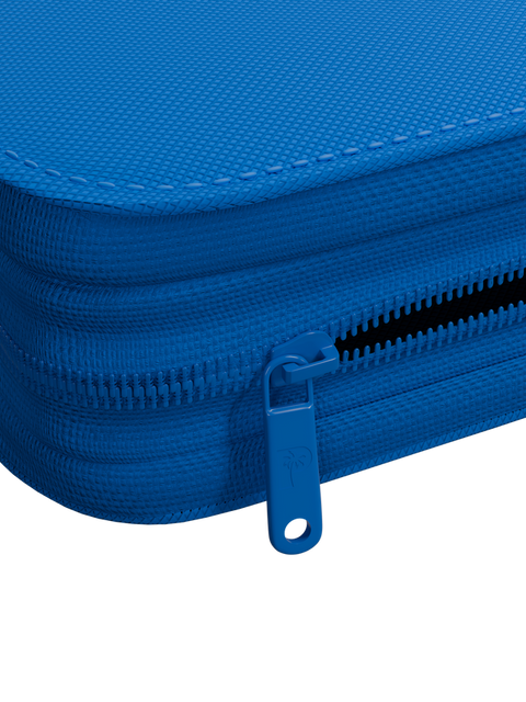 Palms Off Gaming - Collector's Series Zip Binder: 4 Pocket - Blue