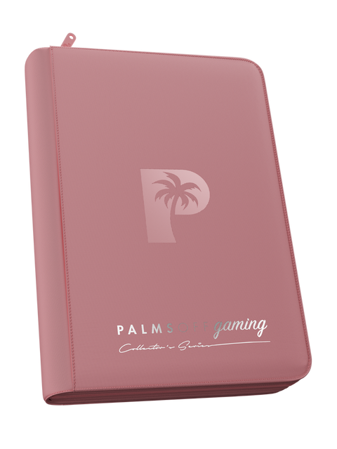 Palms Off Gaming - Collector's Series Zip Binder: 4 Pocket - Pink