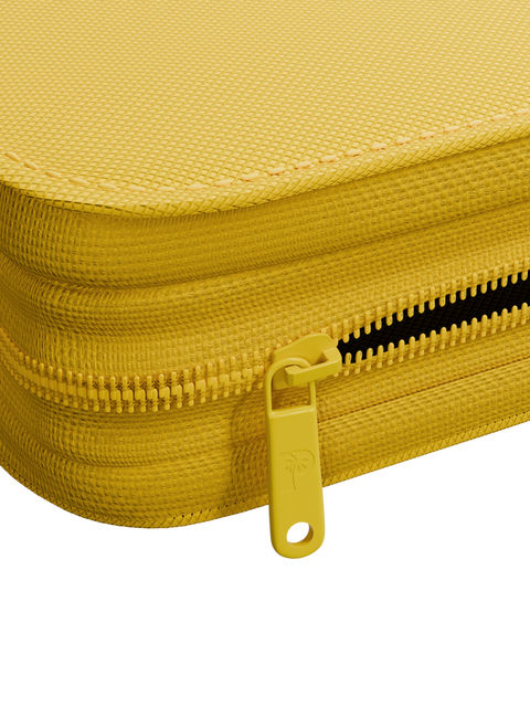 Palms Off Gaming - Collector's Series Zip Binder: 4 Pocket - Yellow