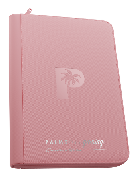 Palms Off Gaming - Collector's Series Zip Binder: 9 Pocket - Pink