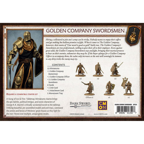 A Song of Ice and Fire - Bolton: Golden Company Swordsmen