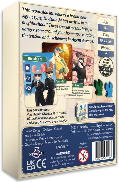 Agent Avenue - Division M Expansion