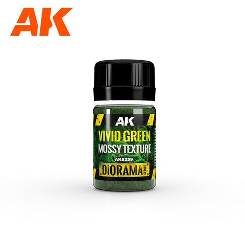 AK Interactive - Diorama Series: Vivid Green Mossy Texture 35ml