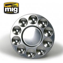 Ammo by MIG Accessories  - Aluminium Palette (10 wells)