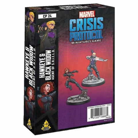 Marvel Crisis Protocol - (CP24) Hawkeye And Black Widow