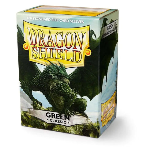 Dragon Shield - Standard Size Sleeves: Classic - Green