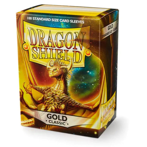 Dragon Shield - Standard Size Sleeves: Classic - Gold