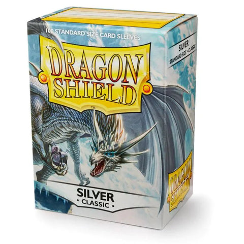 Dragon Shield - Standard Size Sleeves: Classic - Silver