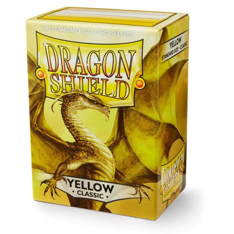 Dragon Shield - Standard Size Sleeves: Classic - Yellow