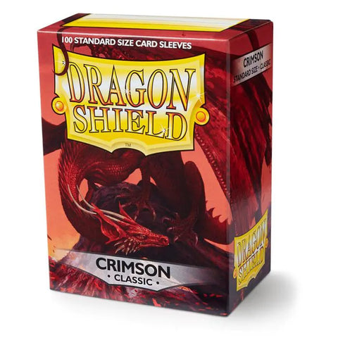 Dragon Shield - Standard Size Sleeves: Classic - Crimson