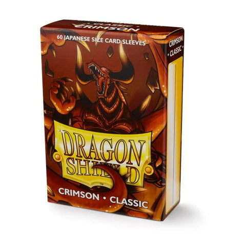 Dragon Shield - Japanese Size Sleeves: Classic - Crimson