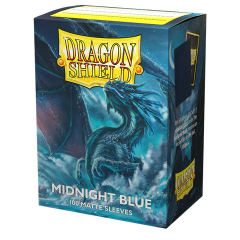 Dragon Shield - Standard Size Sleeves: Matte - Midnight Blue