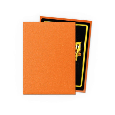 Dragon Shield - Standard Size Sleeves: Matte - Amber