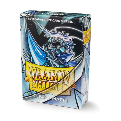 Dragon Shield - Japanese Size Sleeves: Matte - Clear