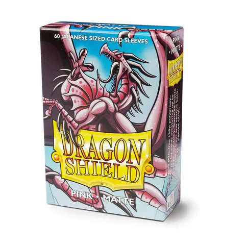 Dragon Shield - Japanese Size Sleeves: Matte - Pink