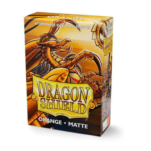 Dragon Shield - Japanese Size Sleeves: Matte - Orange