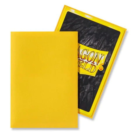 Dragon Shield - Japanese Size Sleeves: Matte - Yellow