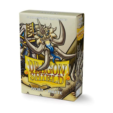 Dragon Shield - Japanese Size Sleeves: Matte - Ivory