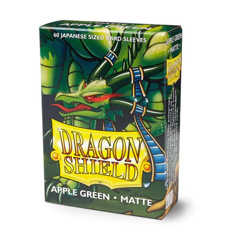 Dragon Shield - Japanese Size Sleeves: Matte - Apple Green