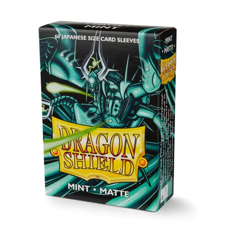 Dragon Shield - Japanese Size Sleeves: Matte - Mint