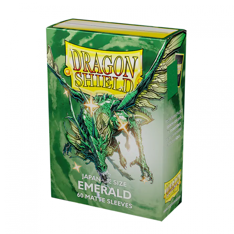 Dragon Shield - Japanese Size Sleeves: Matte - Emerald