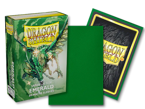 Dragon Shield - Japanese Size Sleeves: Matte - Emerald