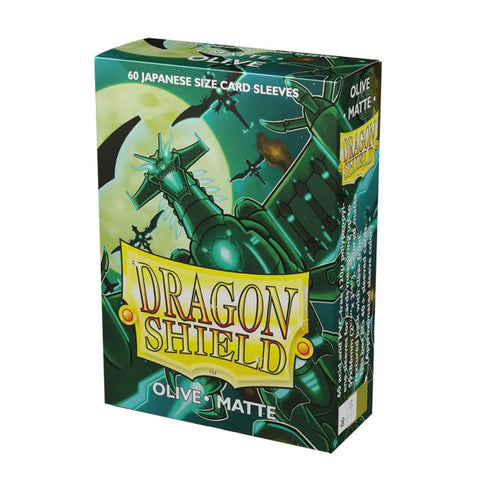 Dragon Shield - Japanese Size Sleeves: Matte - Olive