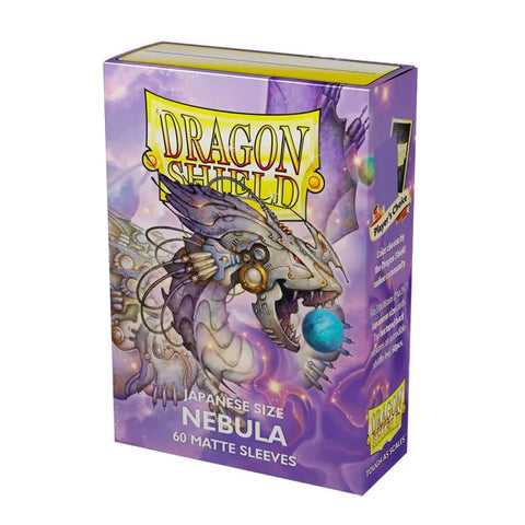 Dragon Shield - Japanese Size Sleeves: Matte - Nebula Purple