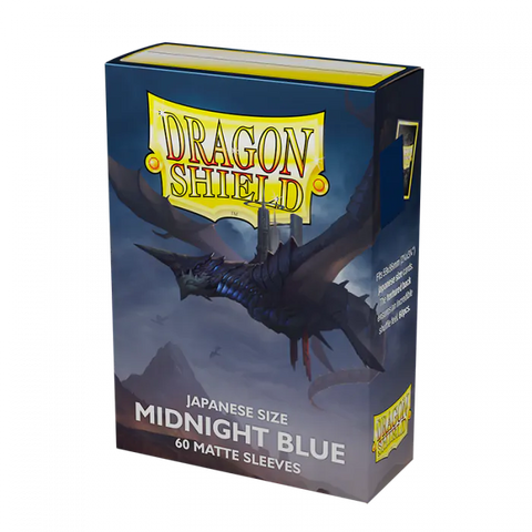 Dragon Shield - Japanese Size Sleeves: Matte - Midnight Blue