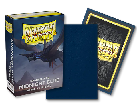 Dragon Shield - Japanese Size Sleeves: Matte - Midnight Blue