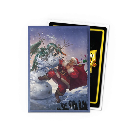 Dragon Shield - Standard Size Sleeves: Brushed Art - Christmas 2025
