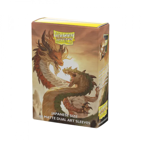 Dragon Shield - Japanese Size Sleeves: Matte Dual Art - Chinese New Year: Year of the Wood Snake