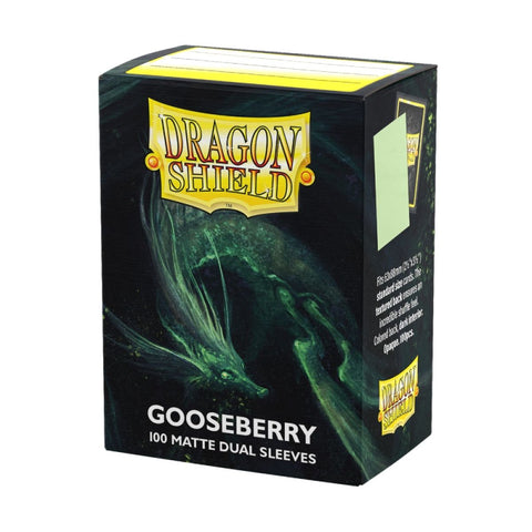 Dragon Shield - Standard Size Sleeves: Matte Dual - Gooseberry