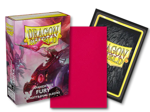 Dragon Shield - Japanese Size Sleeves: Matte Dual - Fury