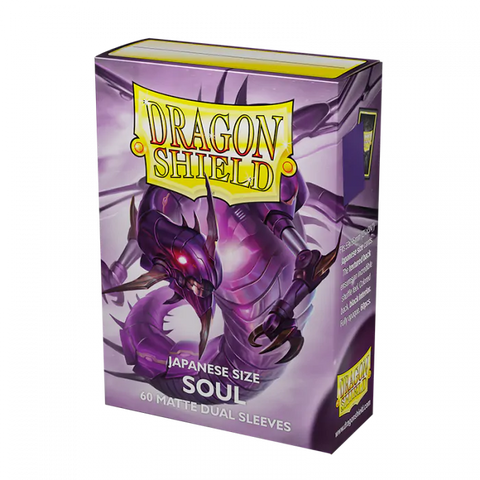 Dragon Shield - Japanese Size Sleeves: Matte Dual - Soul