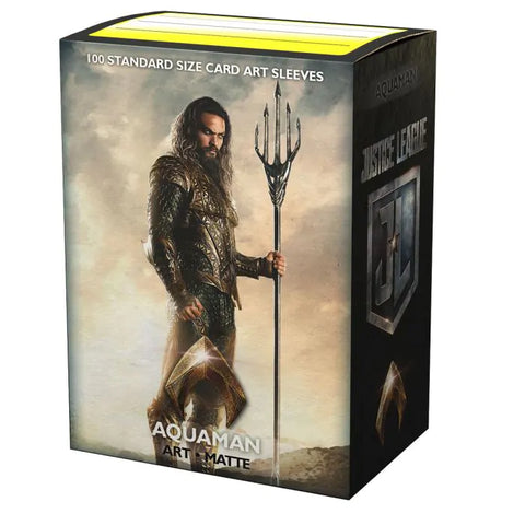 Dragon Shield - Standard Size Sleeves: Matte Art - Justice League: Aquaman