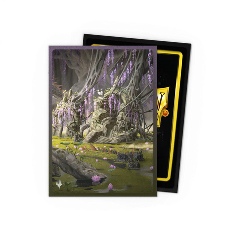 Dragon Shield - Standard Size Sleeves: Matte Dual Art - MTG Landfall Series: Verdant Catacombs