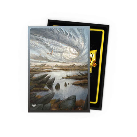 Dragon Shield - Standard Size Sleeves: Matte Dual Art - MTG Landfall Series: Marsh Flats