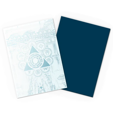 Dragon Shield - Standard Size Sleeves: Matte Dual Art - Magic the Gathering: Azorius Senate