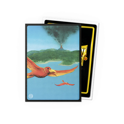 Dragon Shield - Standard Size Sleeves: Brushed Art - MTG: Retro Series - Birds of Paradise