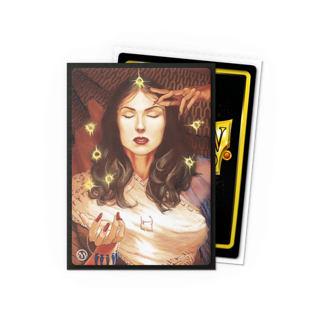 Dragon Shield - Standard Size Sleeves: Brushed Art - MTG: Retro Series - Soul Warden