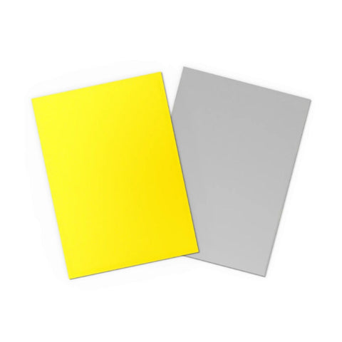 Dragon Shield - Standard Size Sleeves: Matte Dual – Yellow & Silver
